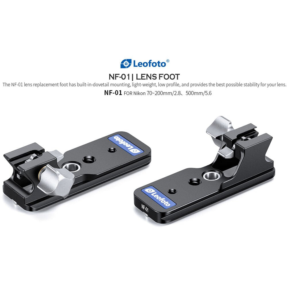 Leofoto NF-01 Collar Foot for Select Nikon Lenses image 1