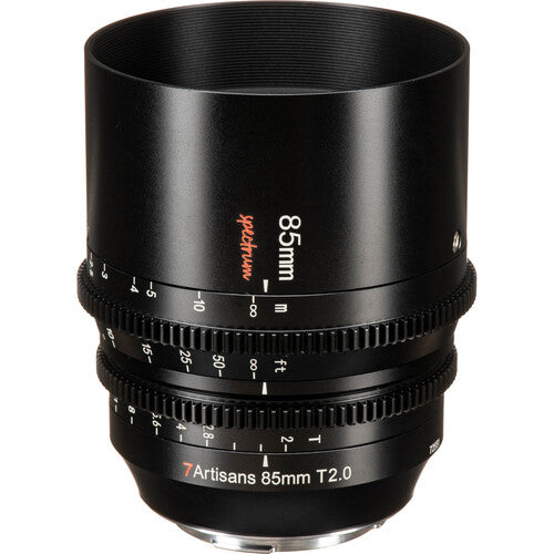 7Artisans 85mm T2.0 Spectrum Prime Cine Lens image 0