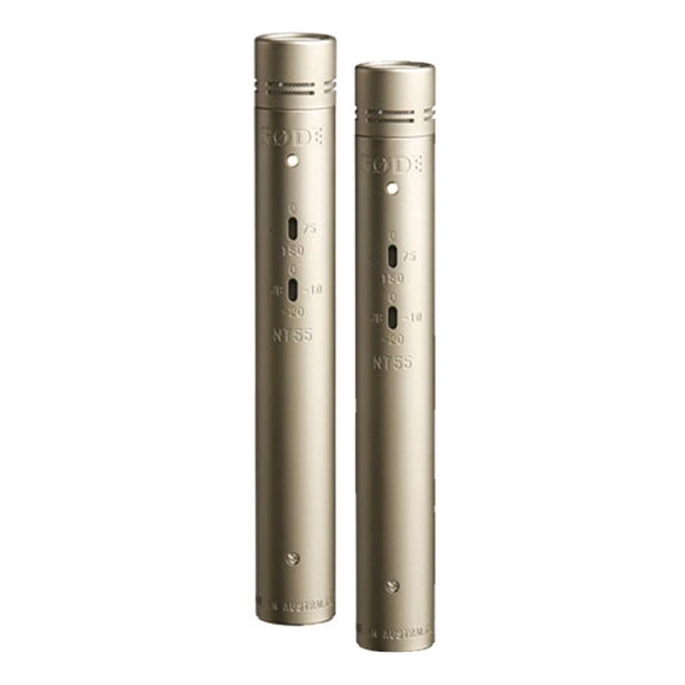 Rode NT55P  Compact Condenser Microphone with Interchangeable Capsules (Matched Pair) image 0