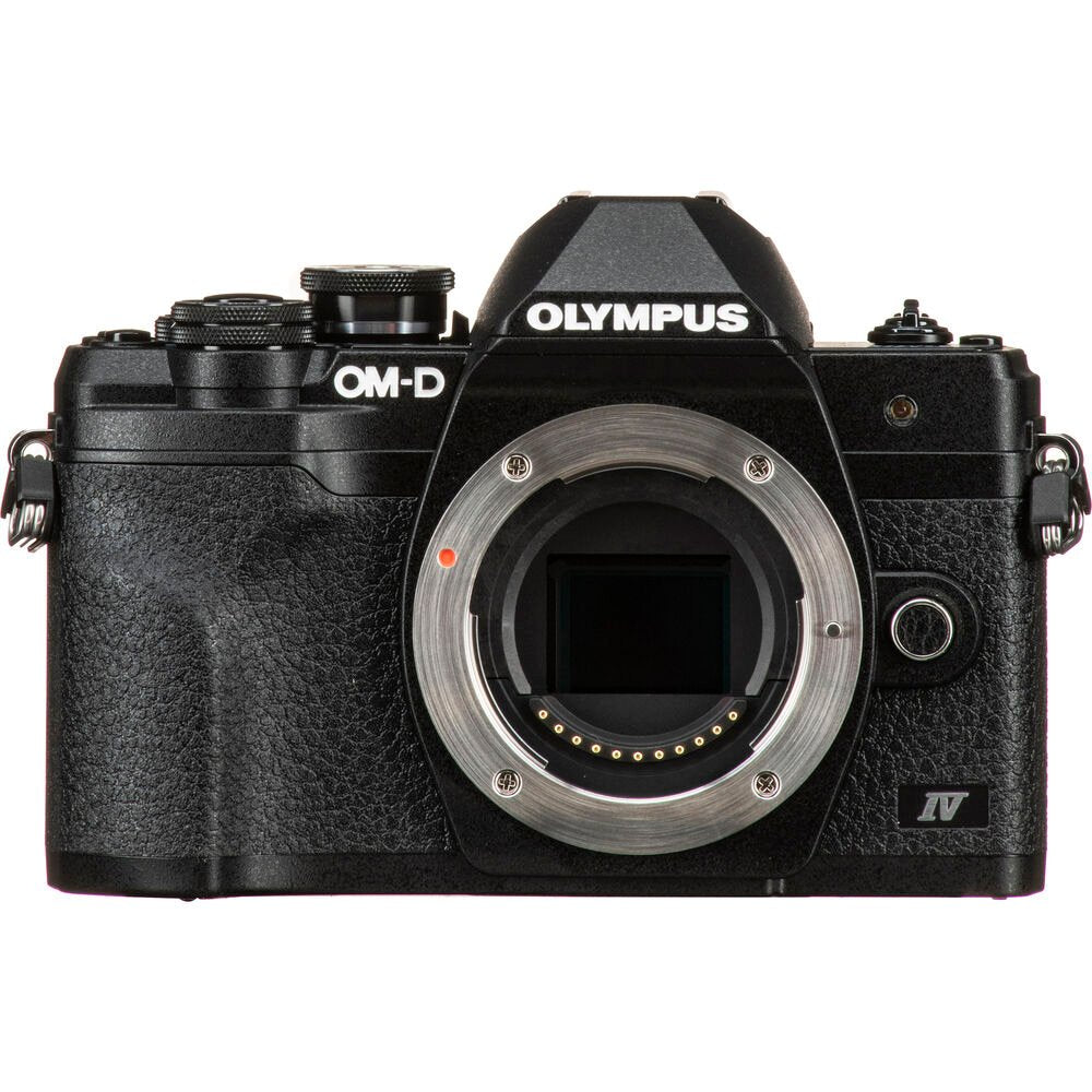 Olympus OM-D E-M10 Mark IV Mirrorless Digital Camera with 14-42mm Lens (Black) image 1