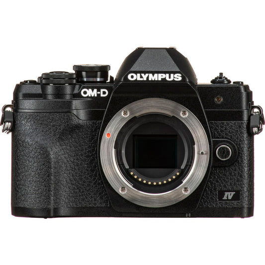 Olympus OM-D E-M10 Mark IV Mirrorless Digital Camera with 14-42mm Lens (Black) image 1