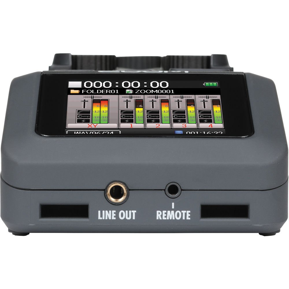 Zoom H6 6-Input / 6-Track Portable Handy Recorder with Interchangeable Mic Capsules image 4