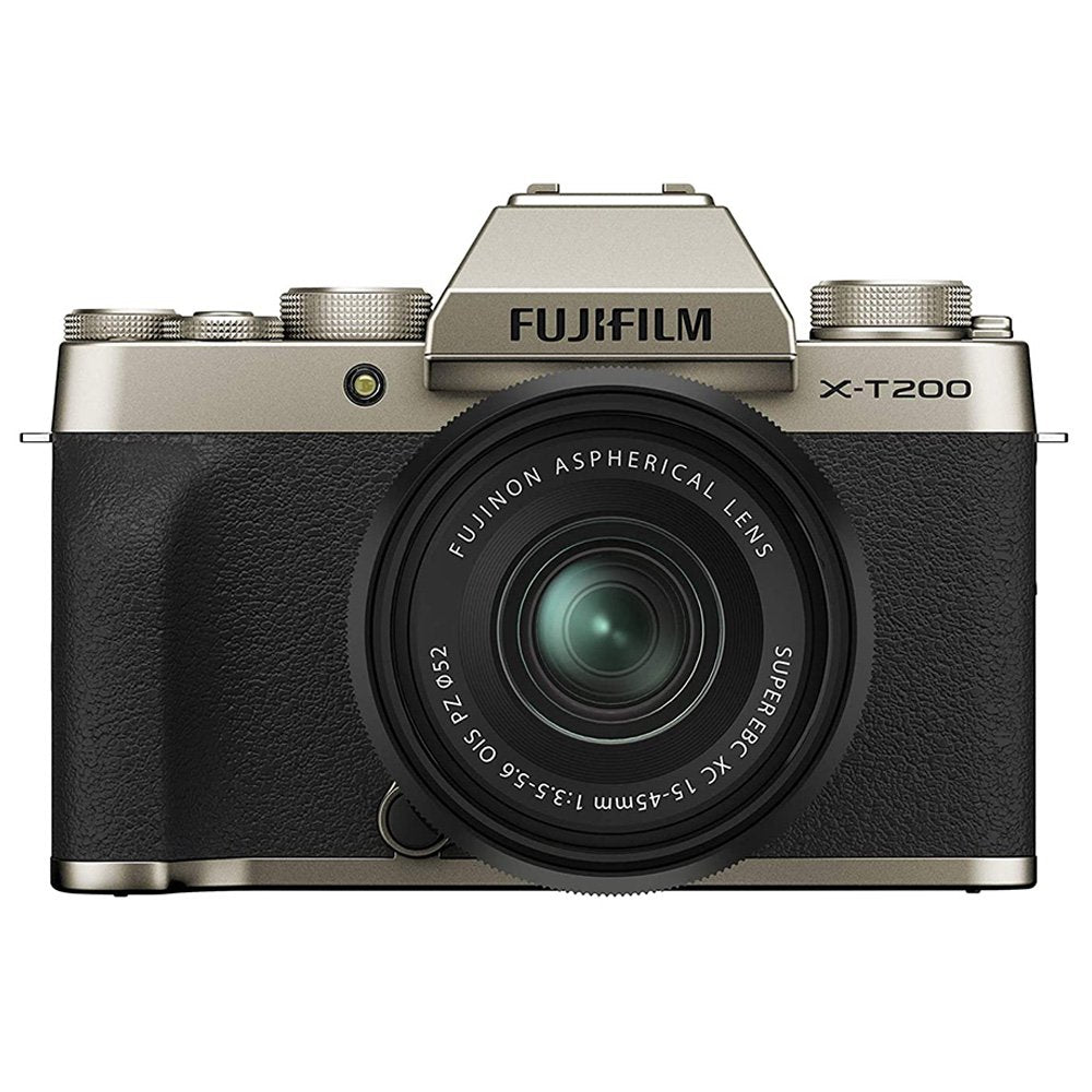 Fujifilm X-T200 Mirrorless Camera with 15-45mm Lens (Champagne Gold) image 7