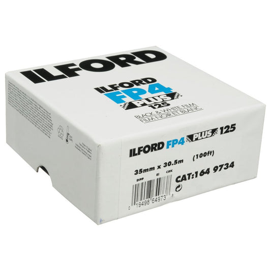 Ilford FP4 Plus Black and White Negative Film (35mm Roll Film, 100' Roll) image 0