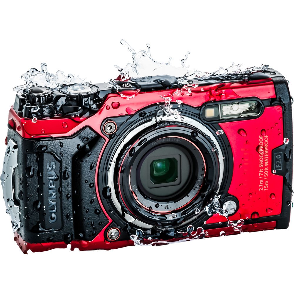 Olympus Tough TG-6 Digital Camera (Red) image 0