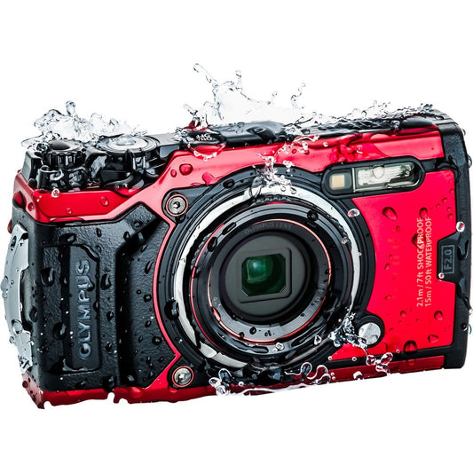 Olympus Tough TG-6 Digital Camera (Red) image 0