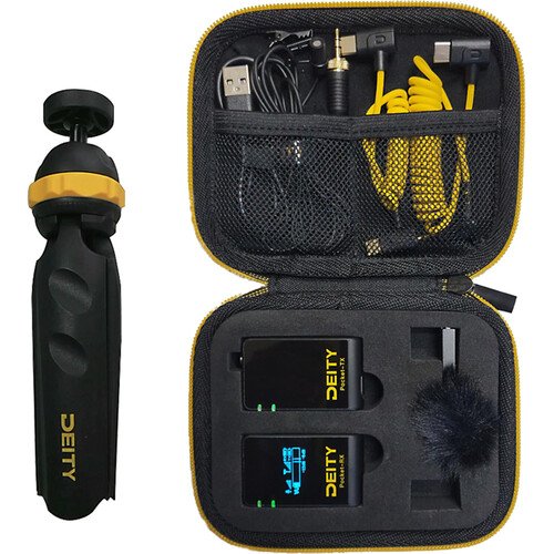 Deity Microphones Pocket Wireless Digital Microphone Mobile Kit with Tripod & Smartphone Clamp image 5
