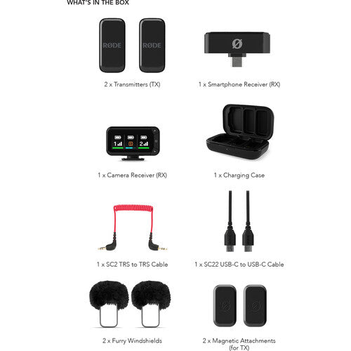 RODE Wireless Micro 2-Person Ultracompact Wireless Microphone Pro image 5