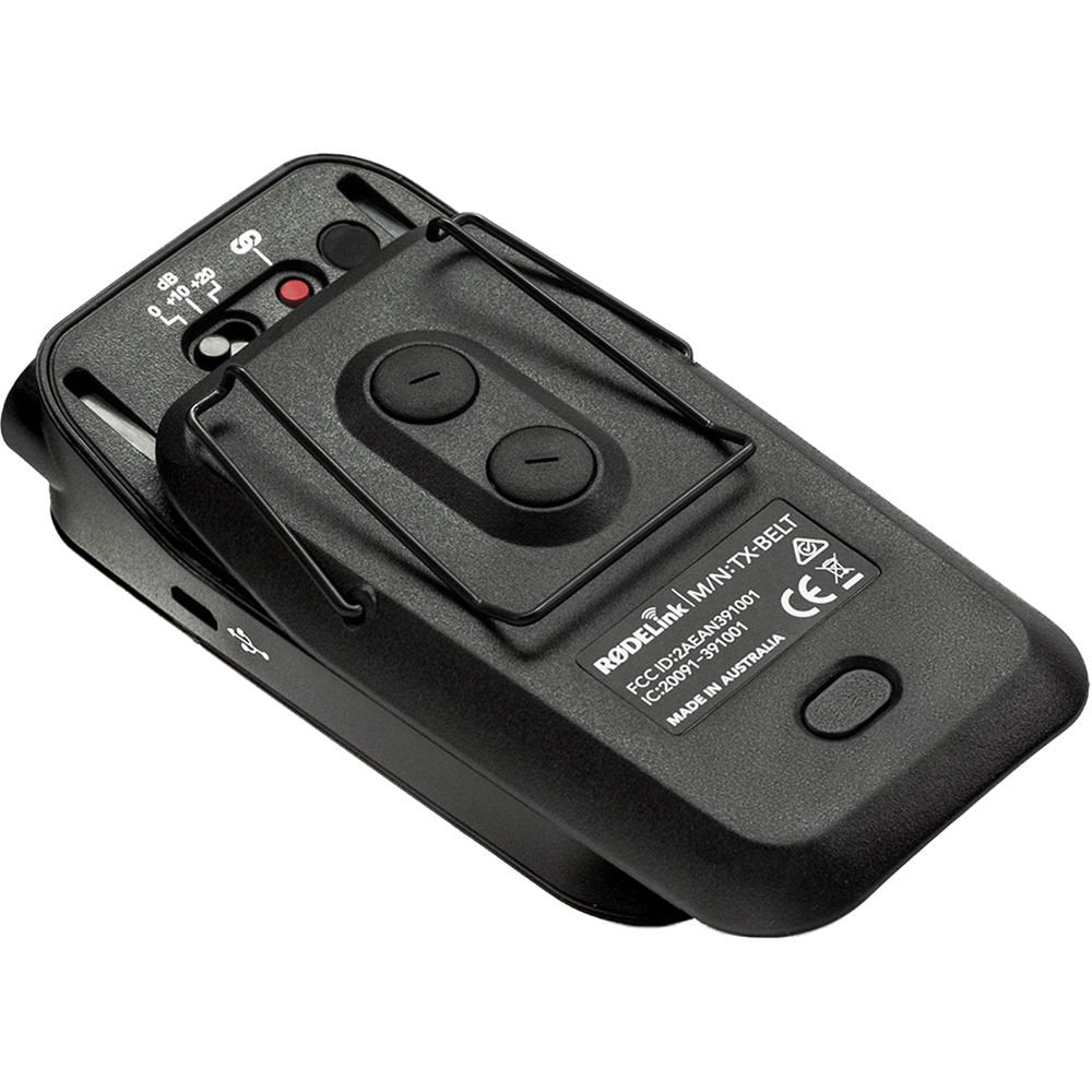 Rode TX-BELT Beltpack Wireless Transmitter with Lavalier Mic image 2