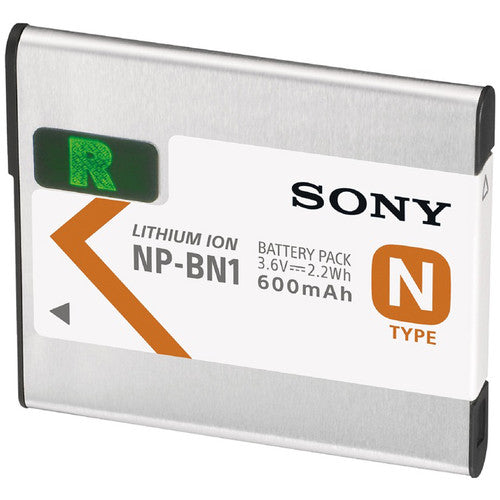 Sony NP-BN1 Rechargeable Lithium-ion Battery Pack (3.6V, 600mAh) image 1