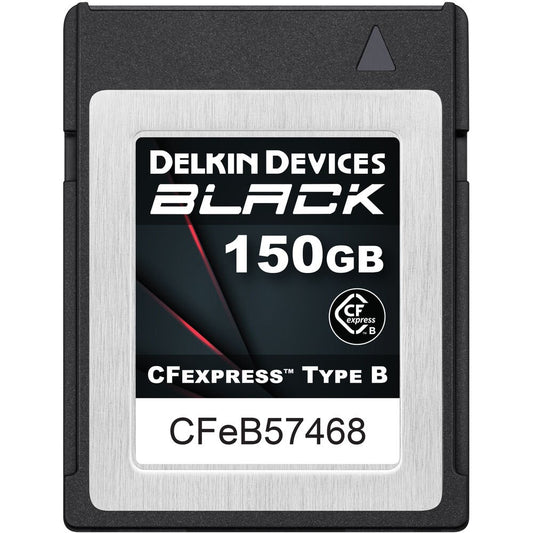 Delkin Devices 150GB BLACK CFexpress Type B Memory Card image 0