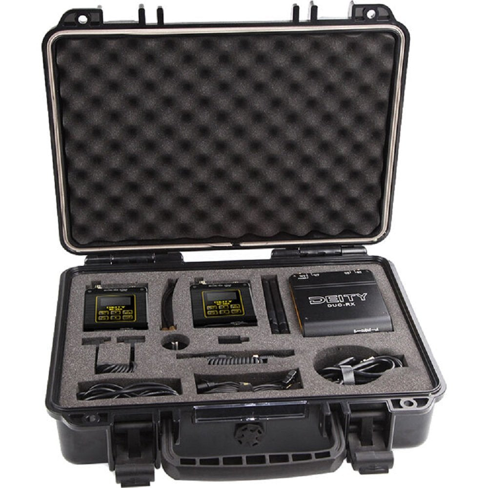 Deity Microphones Connect Deluxe Kit 2-Person Wireless Omni Lavalier Microphone System with Back-Up Recording (2.4 GHz) image 0