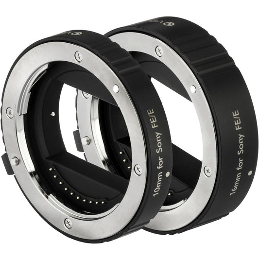 Vello EXT-SFED2 Auto Focus Extension Tubes for Sony E-Mount Lenses image 0