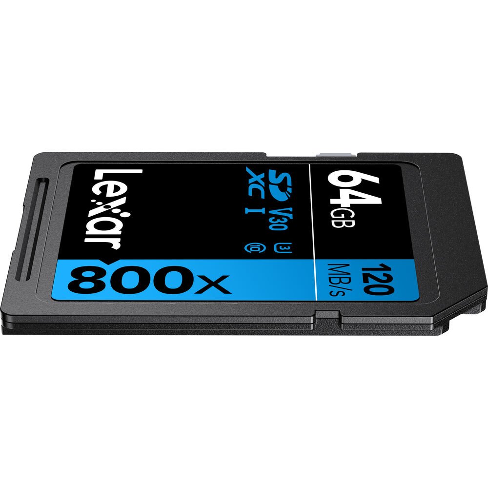 Lexar 64GB High-Performance 800x UHS-I SDXC Memory Card (BLUE Series) image 3