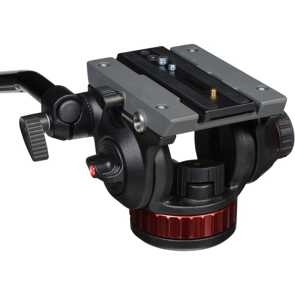 Manfrotto 502AH Pro Video Head with Flat Base image 1
