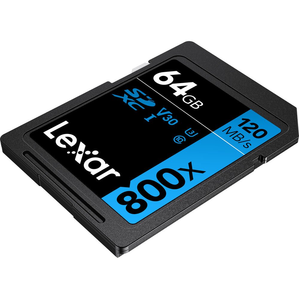 Lexar 64GB High-Performance 800x UHS-I SDXC Memory Card (BLUE Series) image 4