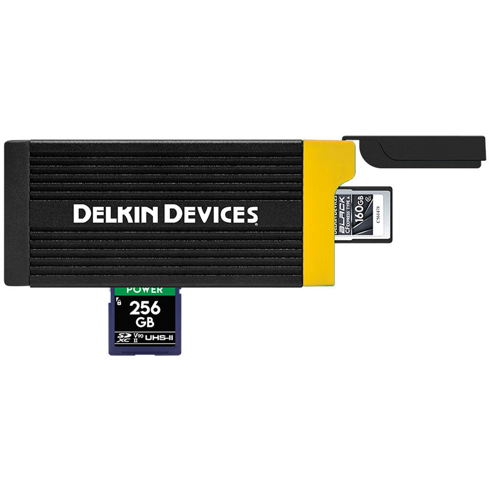 Delkin Devices CFexpress Type A & UHS-II SDXC Memory Card Reader image 2