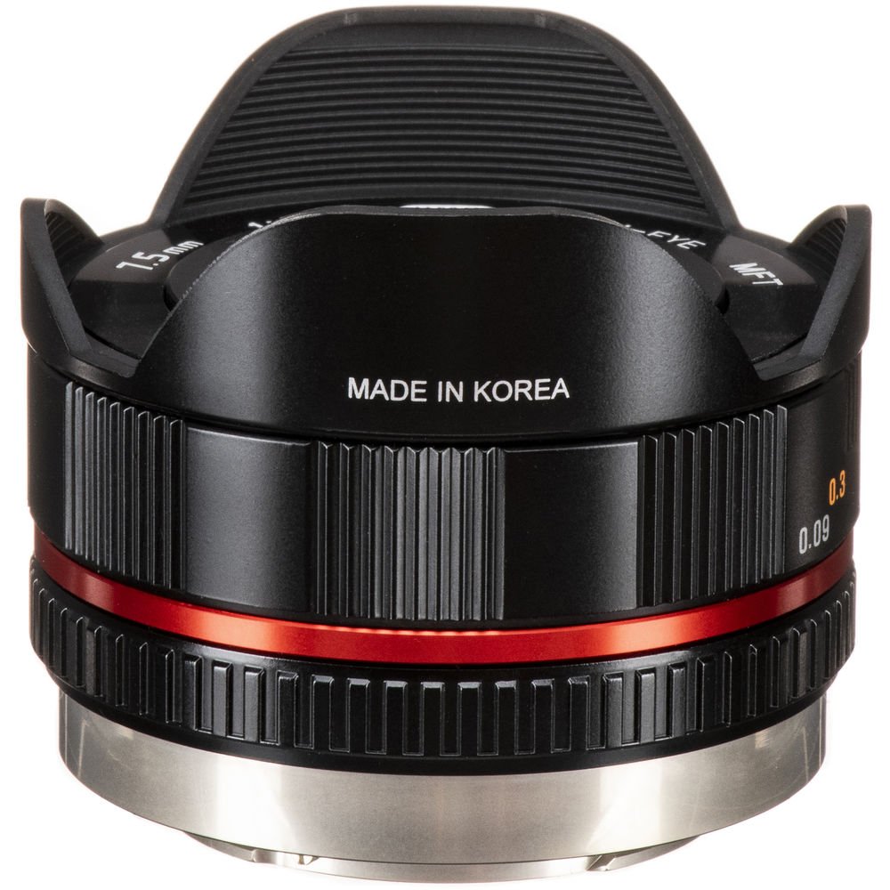 Samyang 7.5mm f/3.5 UMC Fisheye MFT Lens - Black image 2