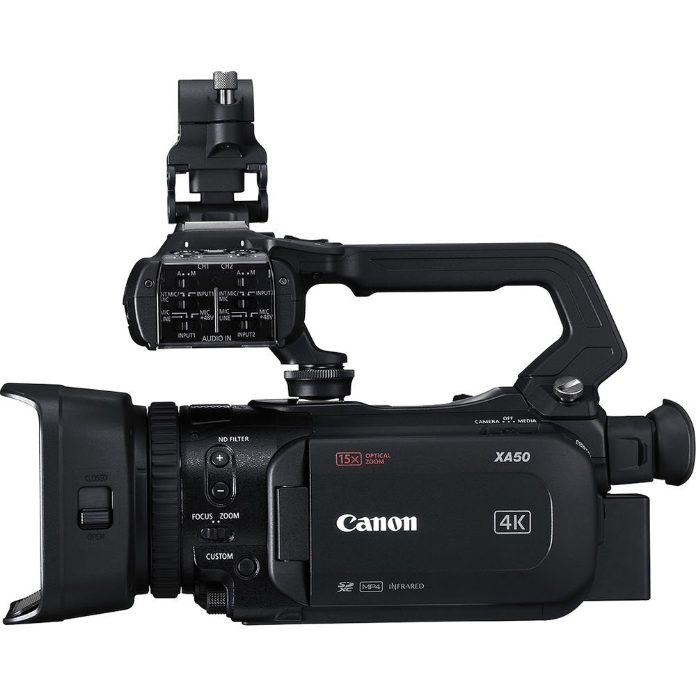 Canon XA50 UHD 4K30 Camcorder with Dual-Pixel Autofocus image 3