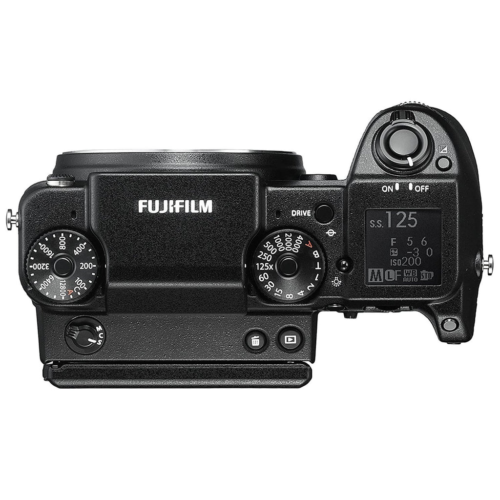 Fujifilm GFX 50S 51.4MP Mirrorless Medium Format Camera (Body Only) Black image 2