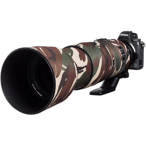 easyCover Lens Oak Cover for  Nikon 200-500mm f/5.6 VR Lens - Brown Camo image