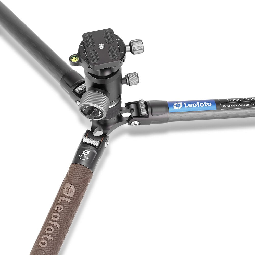 Leofoto LX-284CT Urban Series Carbon Fiber Tripod with XB-38 Ball Head (66.42") image 3