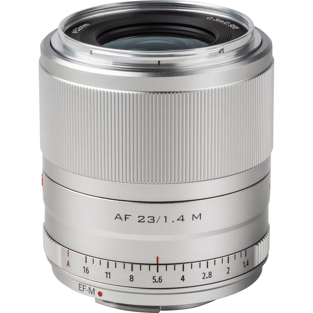 Viltrox AF 23mm f/1.4 M Lens for Canon EF-M (Silver) image 1