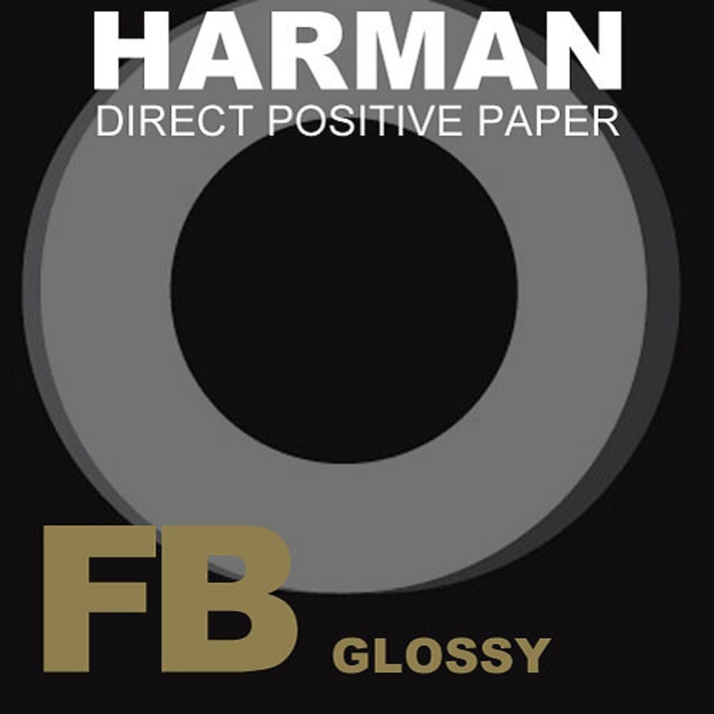 Ilford Harman Direct Positive Fiber Based (FB) Paper (Glossy, 8 x 10", 25 Sheets) image 0