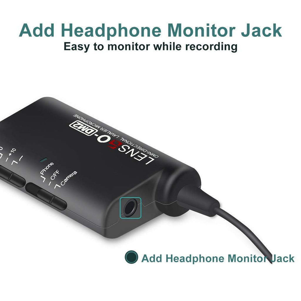 LENSGO DM2 Professional Lavalier Mic image 4