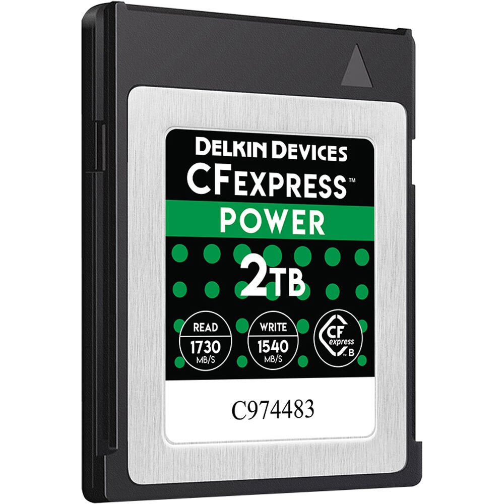 Delkin Devices 2TB POWER CFexpress Type B Memory Card image 1