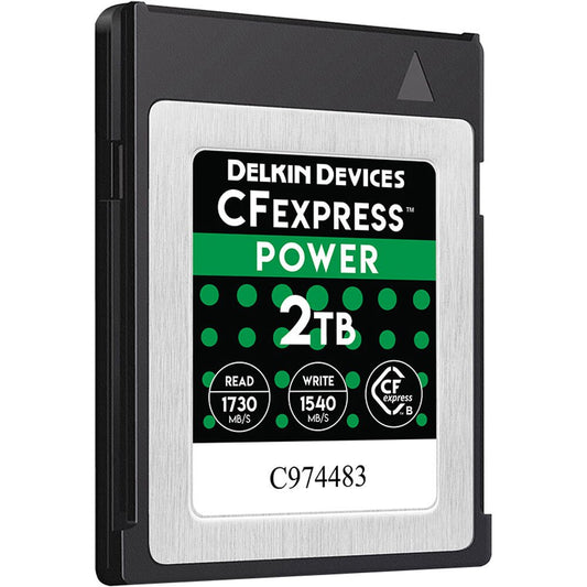 Delkin Devices 2TB POWER CFexpress Type B Memory Card image 1
