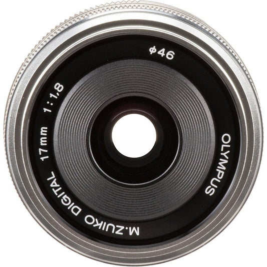 Olympus M.Zuiko Digital 17mm f/1.8 Lens (Silver) image 0