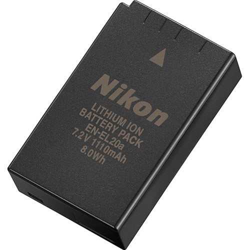 Nikon EN-EL20a Rechargeable Lithium-Ion Battery Pack (7.2V, 1110mAh) image 1