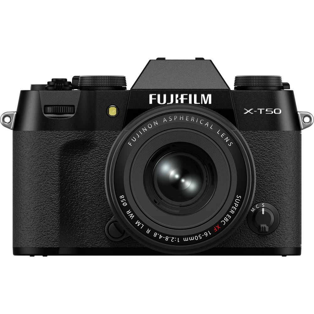 FUJIFILM X-T50 Mirrorless Camera with XF 16-50mm f/2.8-4.8 Lens (Black) image 0
