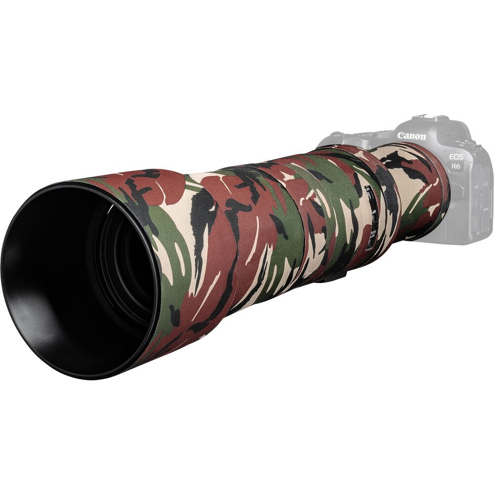 easyCover Lens Cover for Canon RF 800mm f/11 IS STM Lens - Green Camo image