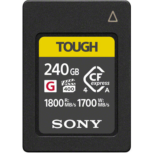 Sony 240GB CFexpress 4.0 Type A TOUGH Memory Card26790 image 0