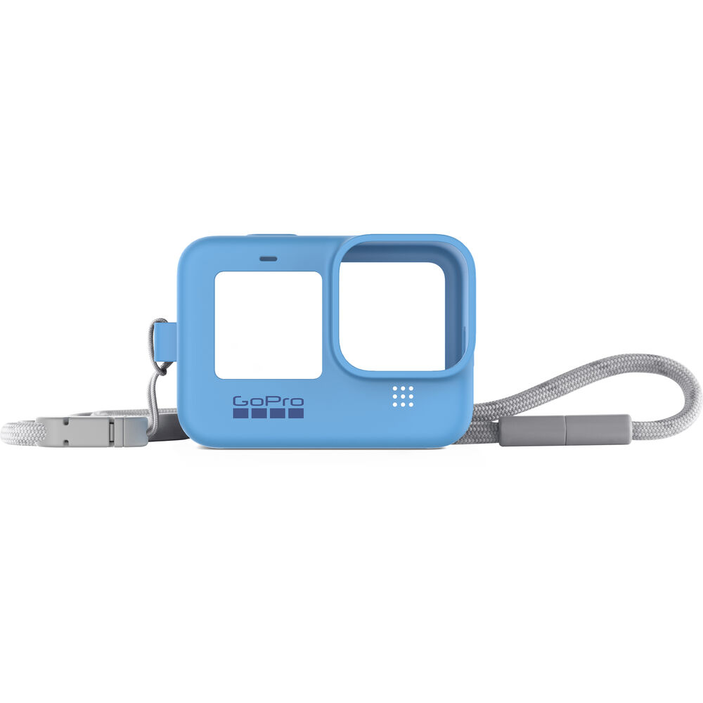 GoPro Sleeve + Lanyard for HERO9/HERO10/HERO11/HERO12/HERO13 Black (Blue) image 0