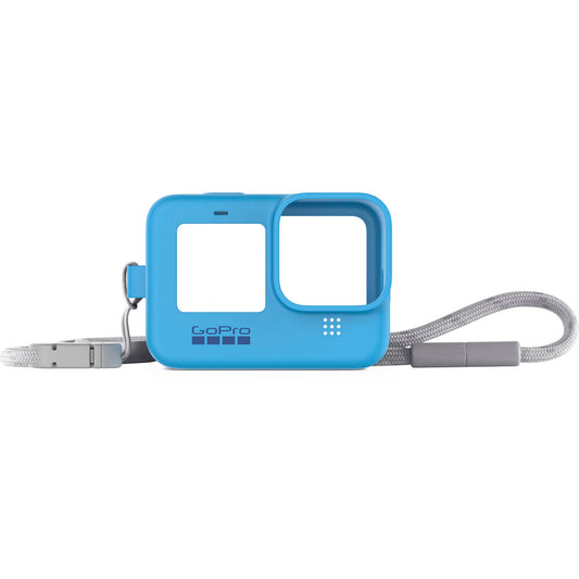 GoPro Sleeve + Lanyard for HERO9/HERO10/HERO11/HERO12/HERO13 Black (Blue) image 0