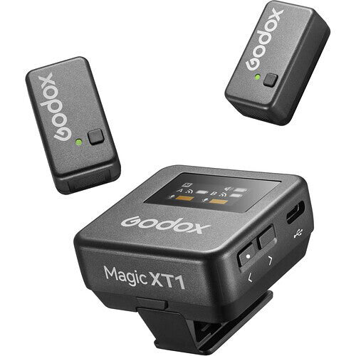 Godox Magic XT1-CL 2-Person Wireless Microphone System with USB-C and Lightning Adapters (2.4 GHz) image 0