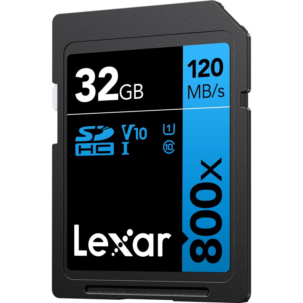 Lexar 32GB High-Performance 800x UHS-I SDHC Memory Card (BLUE Series) image 1