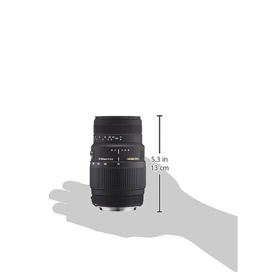 Sigma 70-300mm F/4-5.6 DG Macro Telephoto Zoom Lens for Canon DSLR Camera image 1